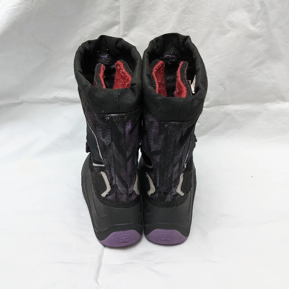 Kamik Girls Insulated Snow Boots Size 11